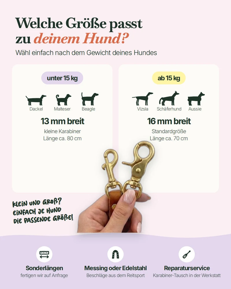 Komplett-Set | 2 Verbindungsteile aus Biothane für 2 Hunde an einer Leine inkl. O-Ring