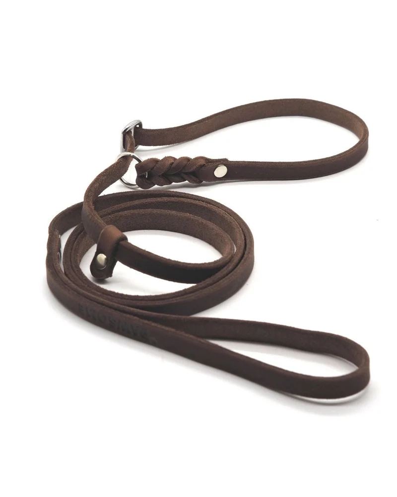 Retrieverleine aus Fettleder 'Bayo'
