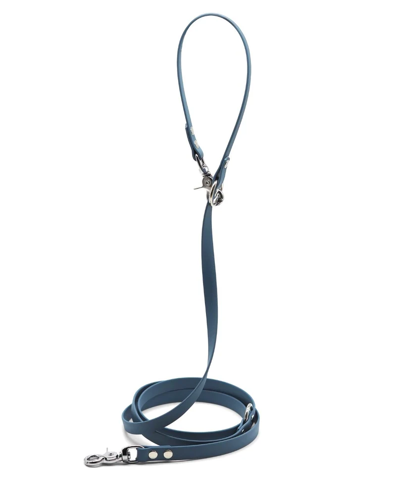 Hundeleine aus Biothane® 'Dusty Blue'