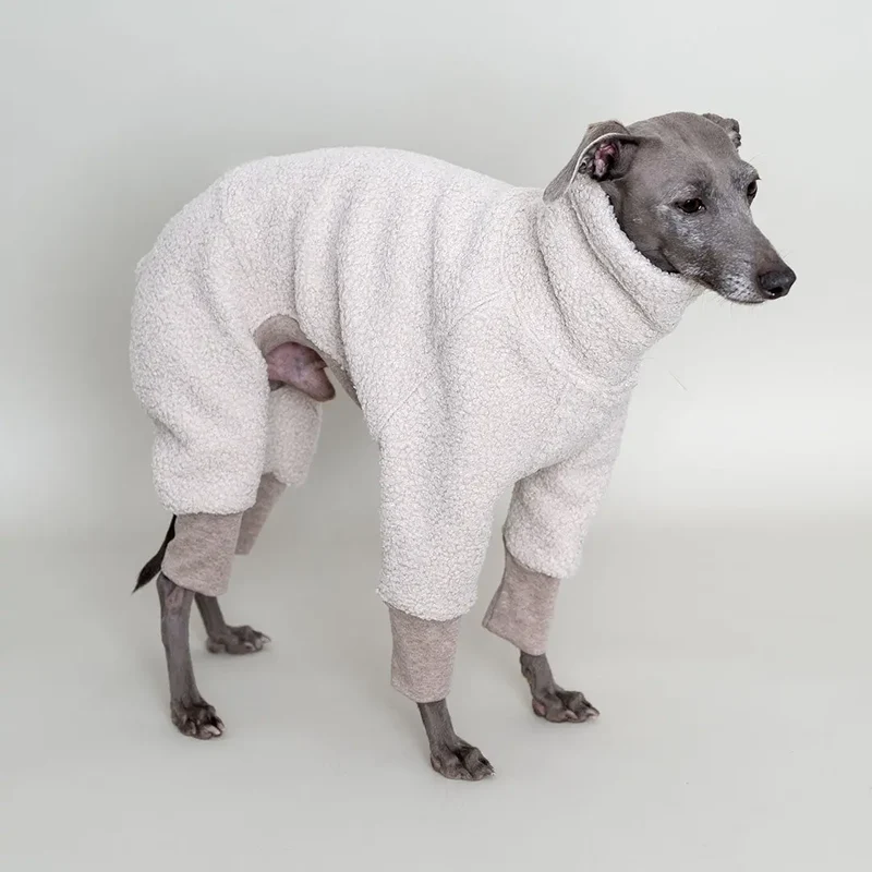Hunde-Overall "Glow" Creme