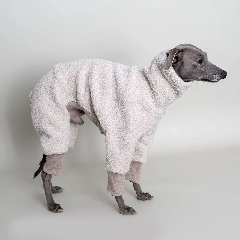 Hunde-Overall "Glow" Creme