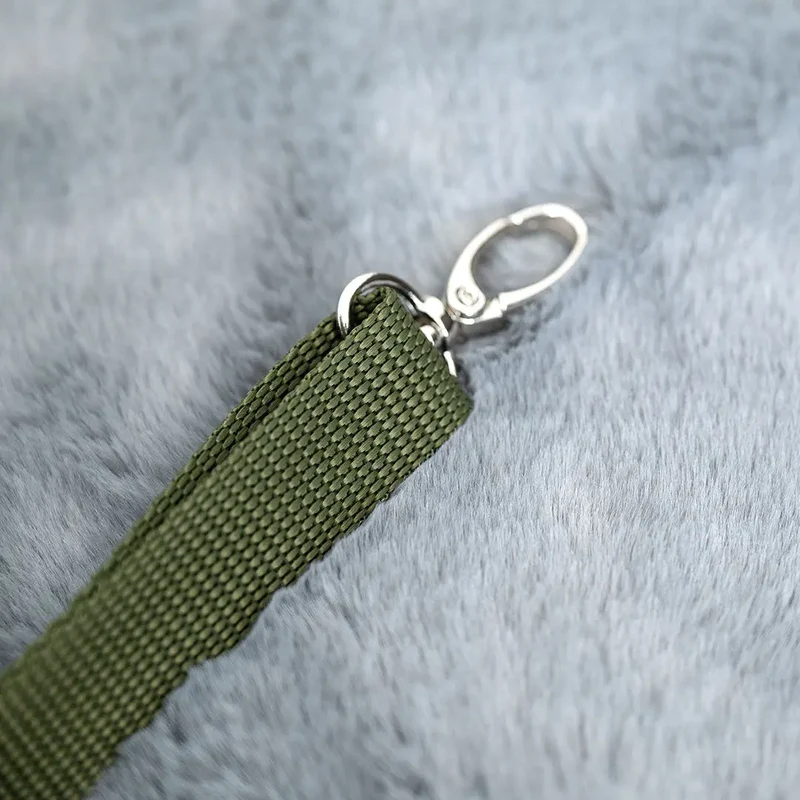 Hundeautositz „Big Flanell" – XXL Khaki