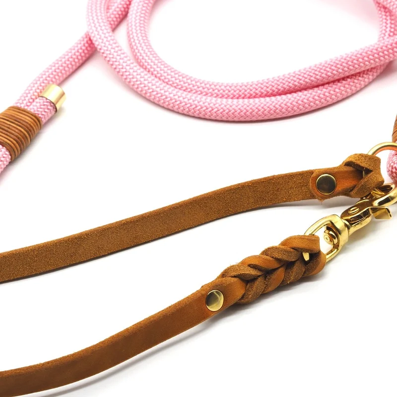 B:Ware | Tauleine 'Rosy' mit Lederhandschlaufe