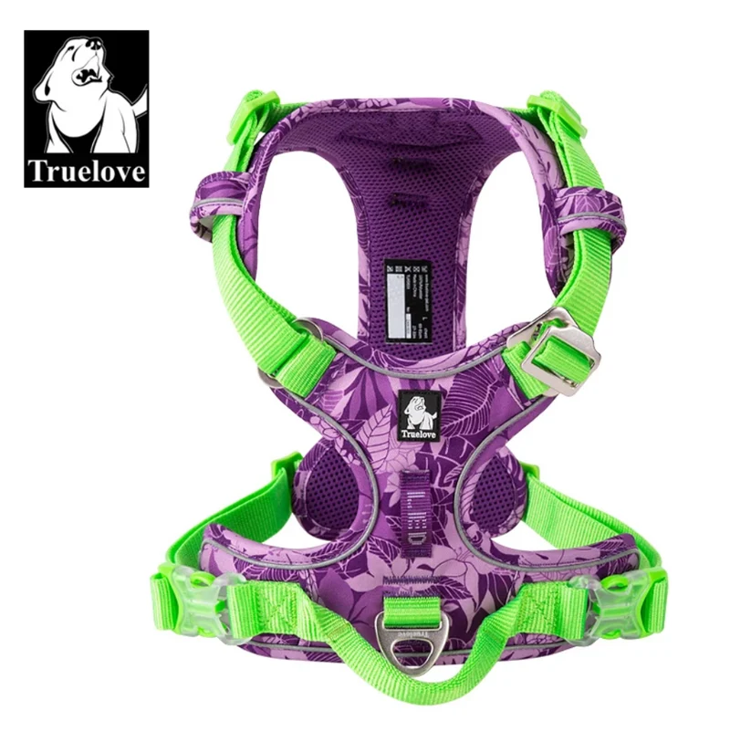 Reflektierendes Hundegeschirr "Camouflage Blue" Limited Edition | Gr. XL | Special Deal