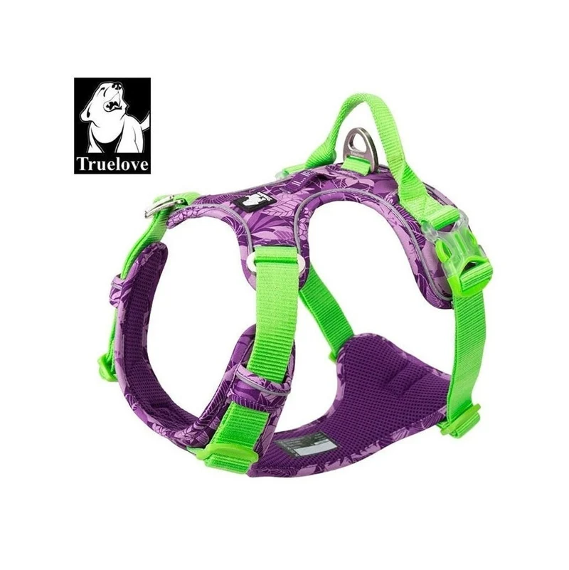 Reflektierendes Hundegeschirr "Camouflage Blue" Limited Edition | Gr. XL | Special Deal
