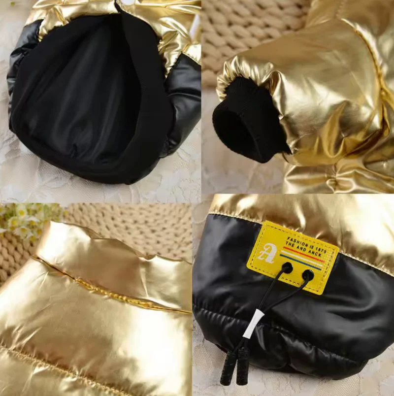 Hundewinterjacke "Gold"