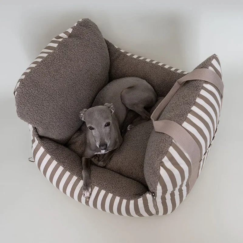 ISOFIX-Hundeautositz „Deauville" – XL-Beige