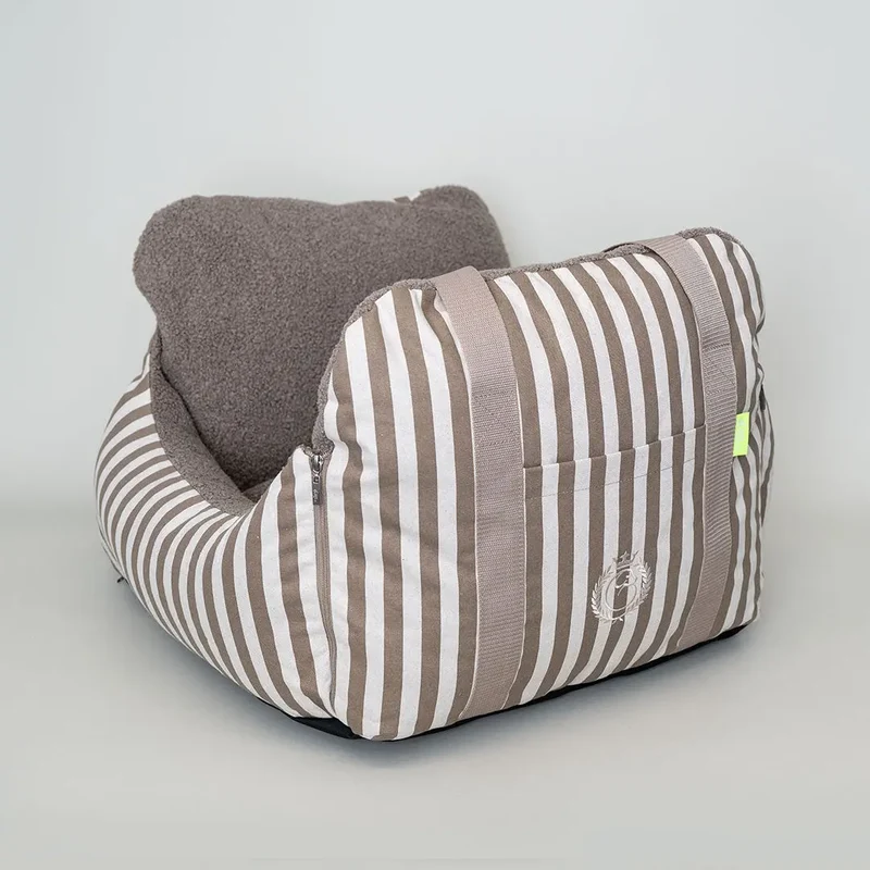 ISOFIX-Hundeautositz „Deauville" – XL-Beige
