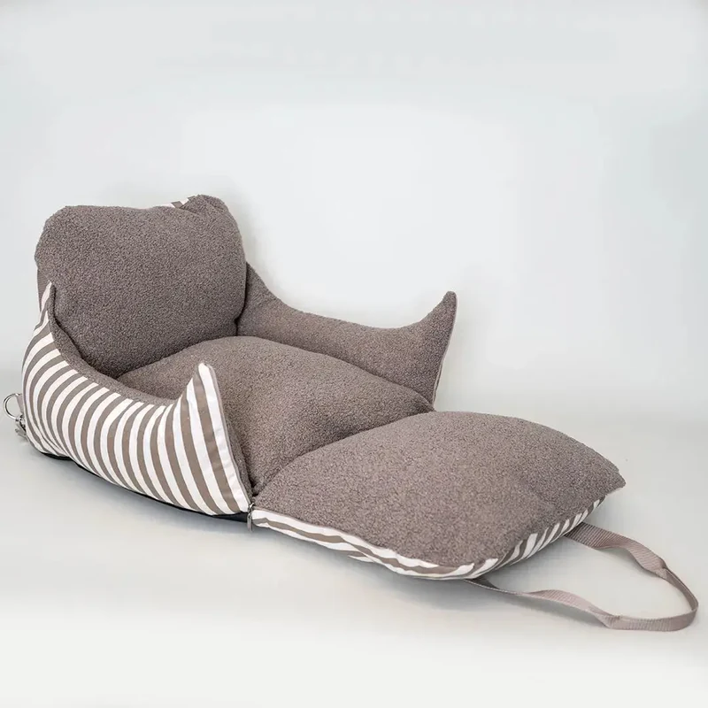 ISOFIX-Hundeautositz „Deauville" – XL-Beige