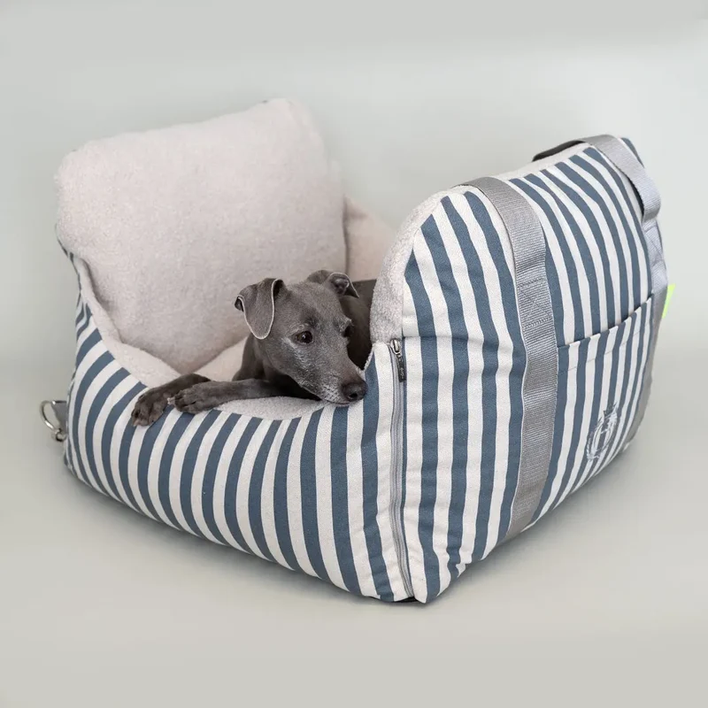 ISOFIX-Hundeautositz „Deauville" – XL-Bleu