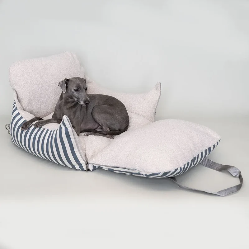 ISOFIX-Hundeautositz „Deauville" – XL-Bleu