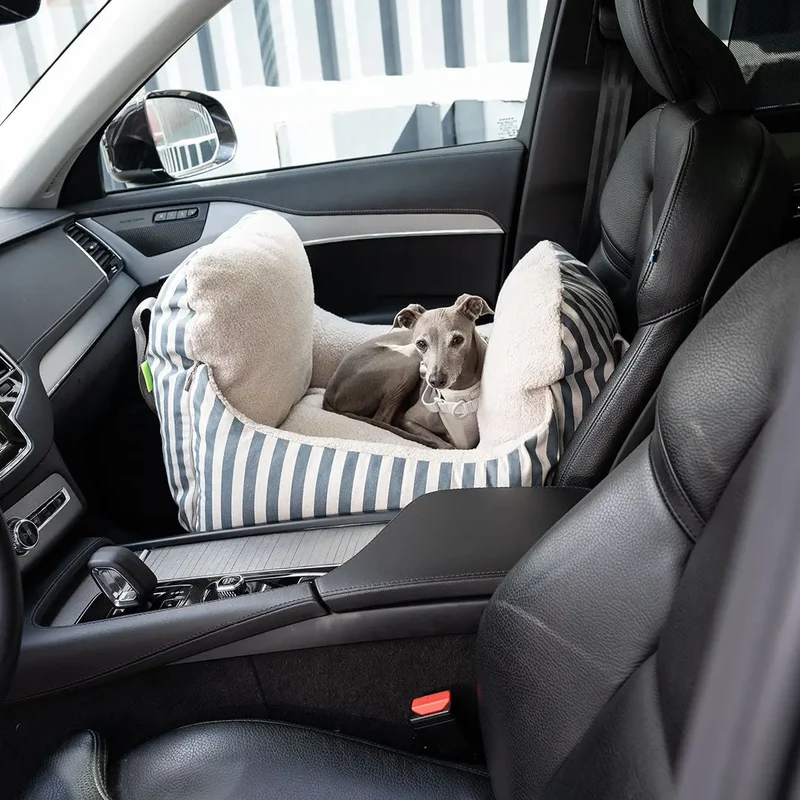 ISOFIX-Hundeautositz „Deauville" – XL-Bleu
