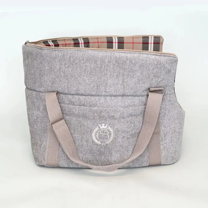 lunch & dinner "Notting Hill" Hundetasche TAUPE