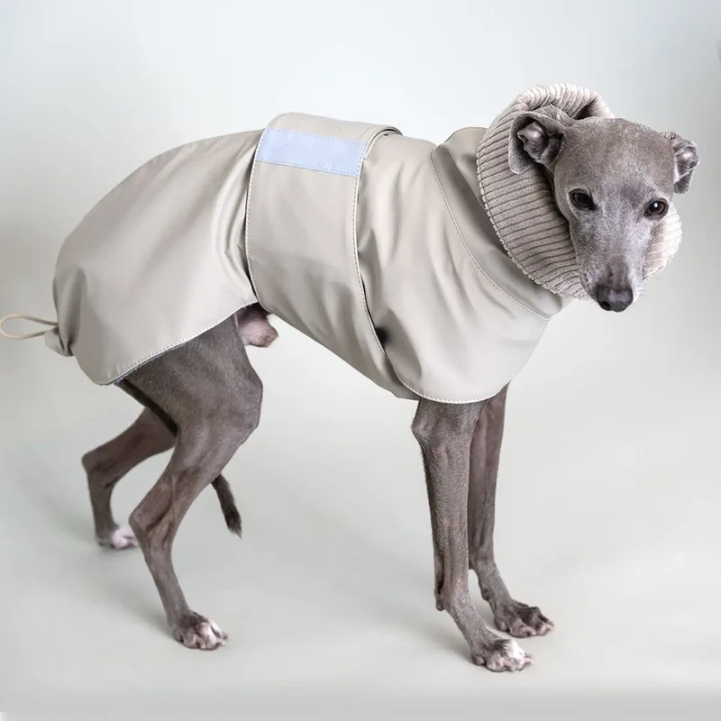 Warmer Hunde-Regenmantel "Safe From Rain" sand VOL 2