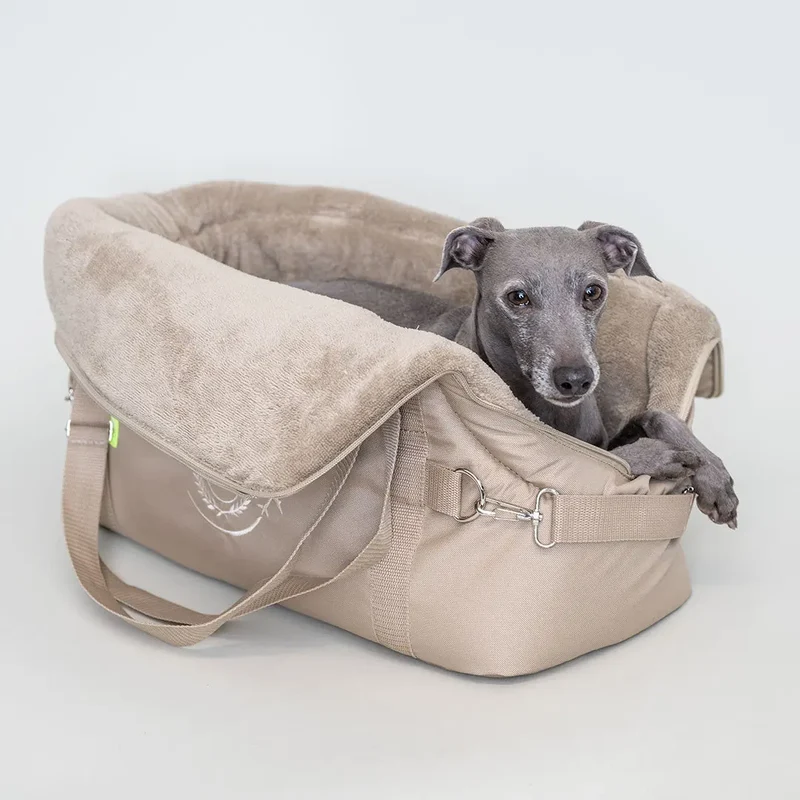 Hundeflugtasche AIR XL-LONG Summer – Beige
