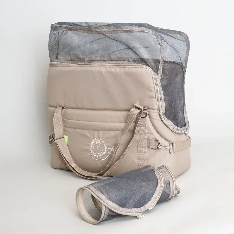Hundeflugtasche AIR XL-LONG Summer – Beige