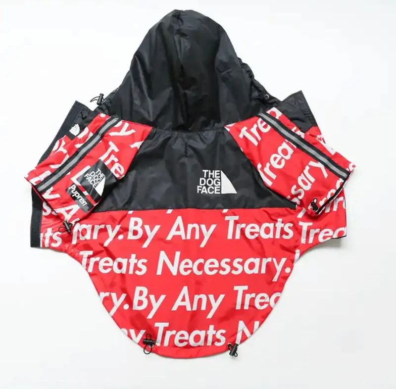 Hundejacke mit Kapuze „Reward of Treats“