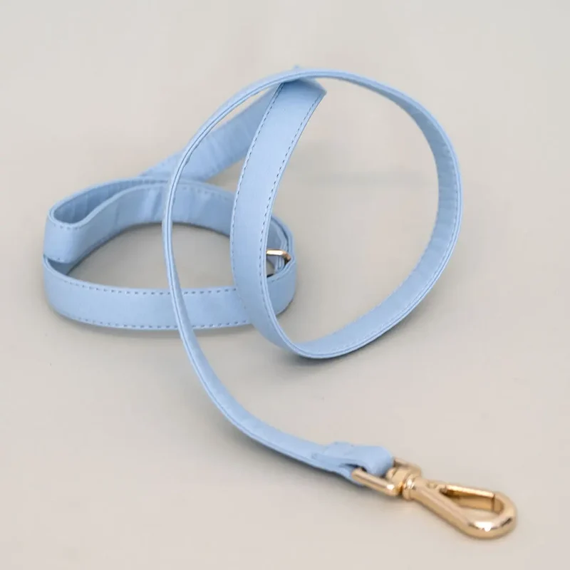 Hundeleine „Vegan“ BLEU