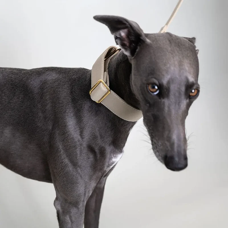 Martingale Halsband - "Vegan" TAUPE