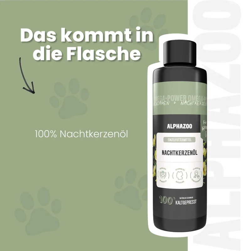 Nachtkerzenöl für Hunde