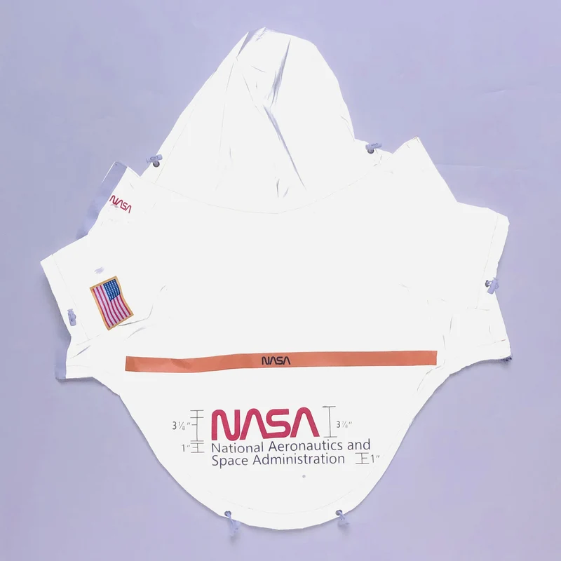 NASA Reflective Space Suit - Fancy Regenmantel für Hunde!