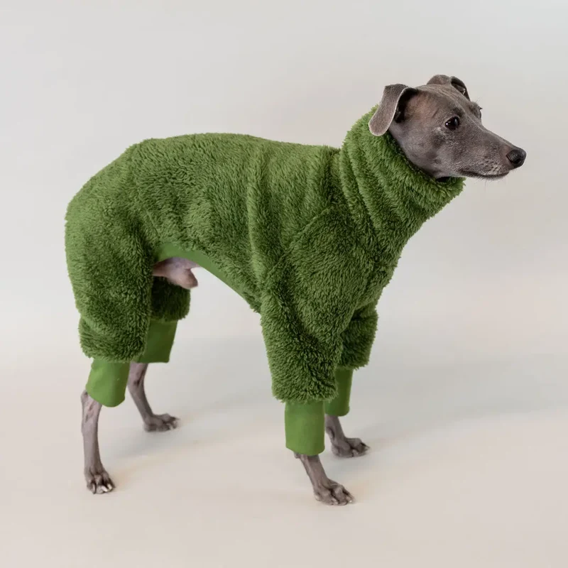 Hunde-Overall Fozzie grün