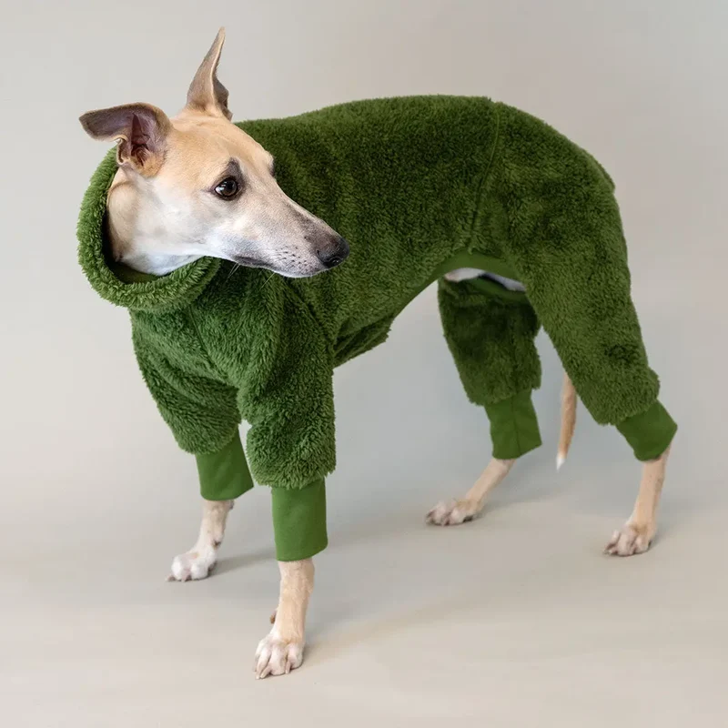 Hunde-Overall Fozzie grün