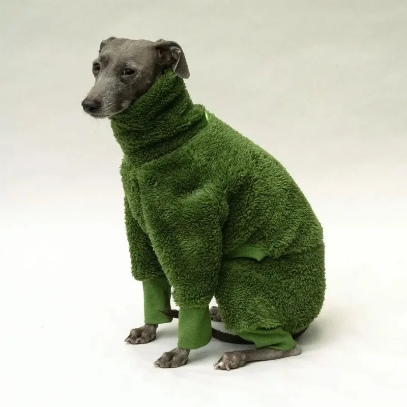 Hunde-Overall Fozzie grün