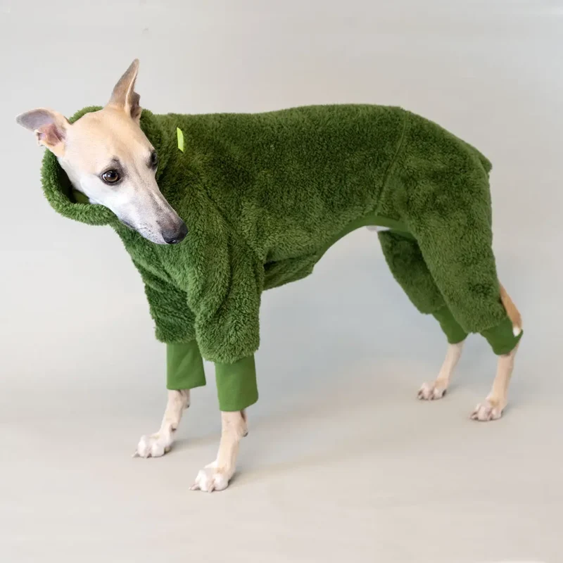 Hunde-Overall Fozzie grün