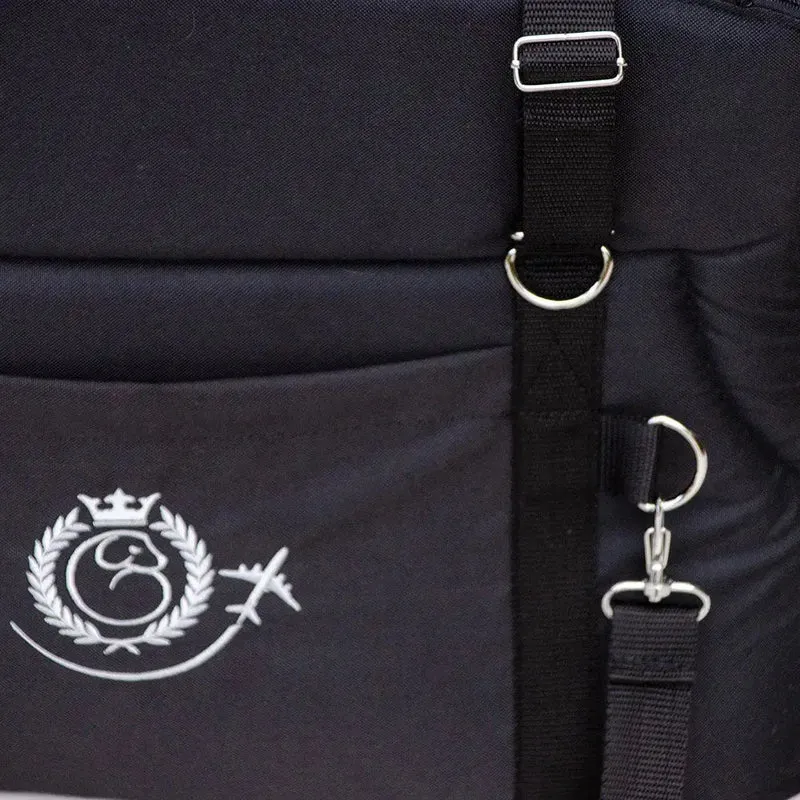 Hundeflugtasche AIR Lunch & Dinner – Black