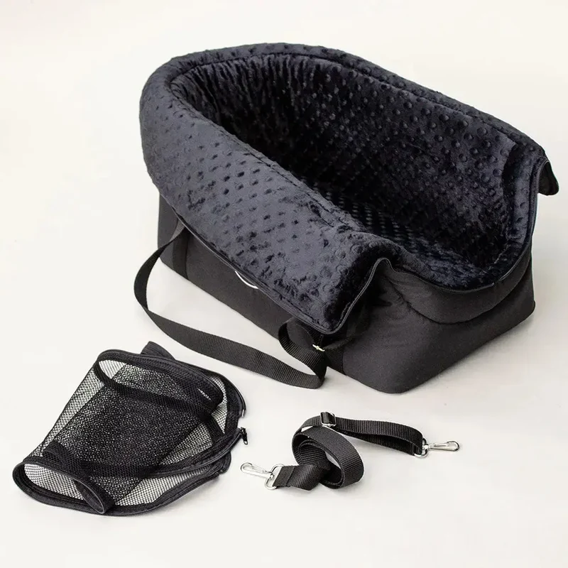 Hundeflugtasche AIR Lunch & Dinner – Black