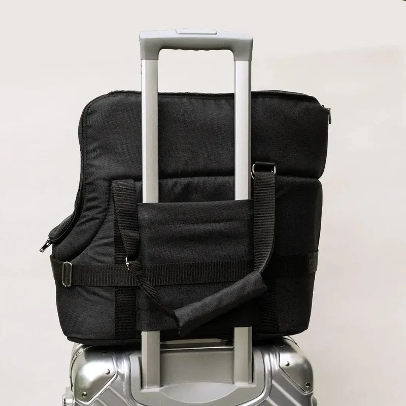 Hundeflugtasche AIR Lunch & Dinner – Black