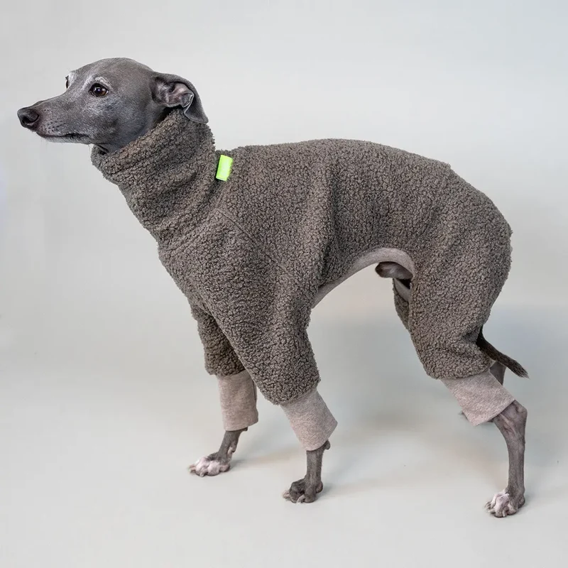 Hunde-Overall "Teddy" Taupe