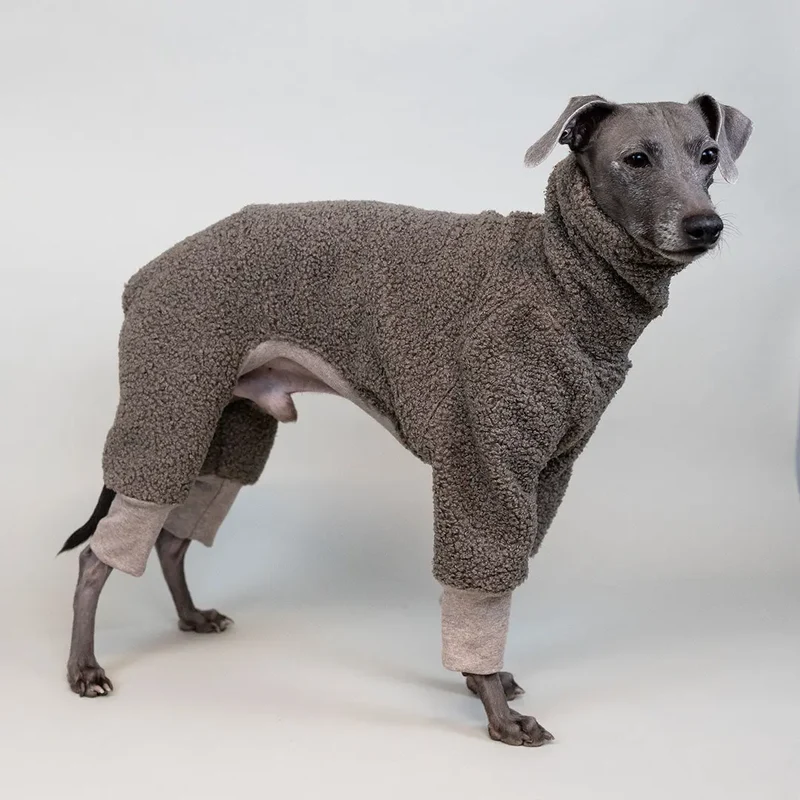 Hunde-Overall "Teddy" Taupe