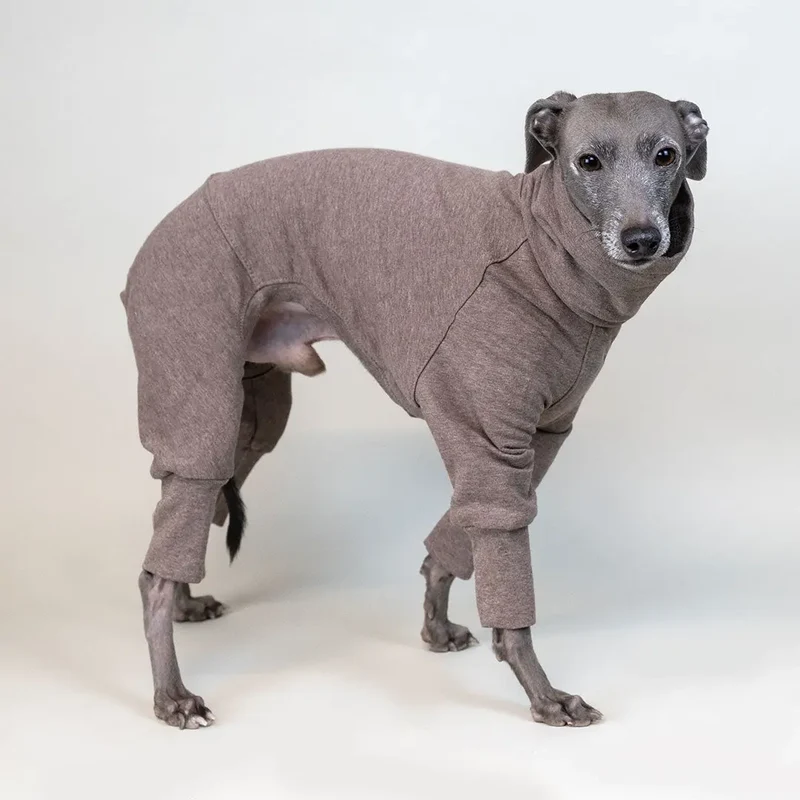 Hunde-Overall Homewear – Beige