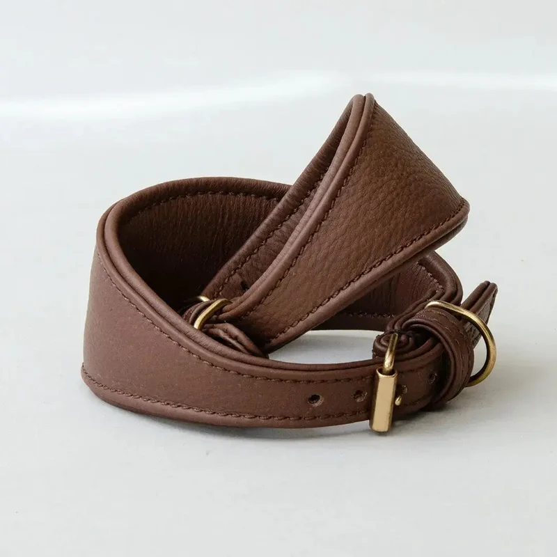 Windhundhalsband - "Greyhound Supersoft" brown