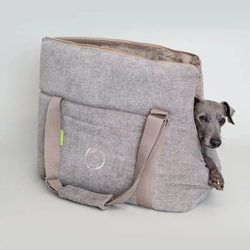 Hundetasche "lunch & dinner Cottage" - Taupe