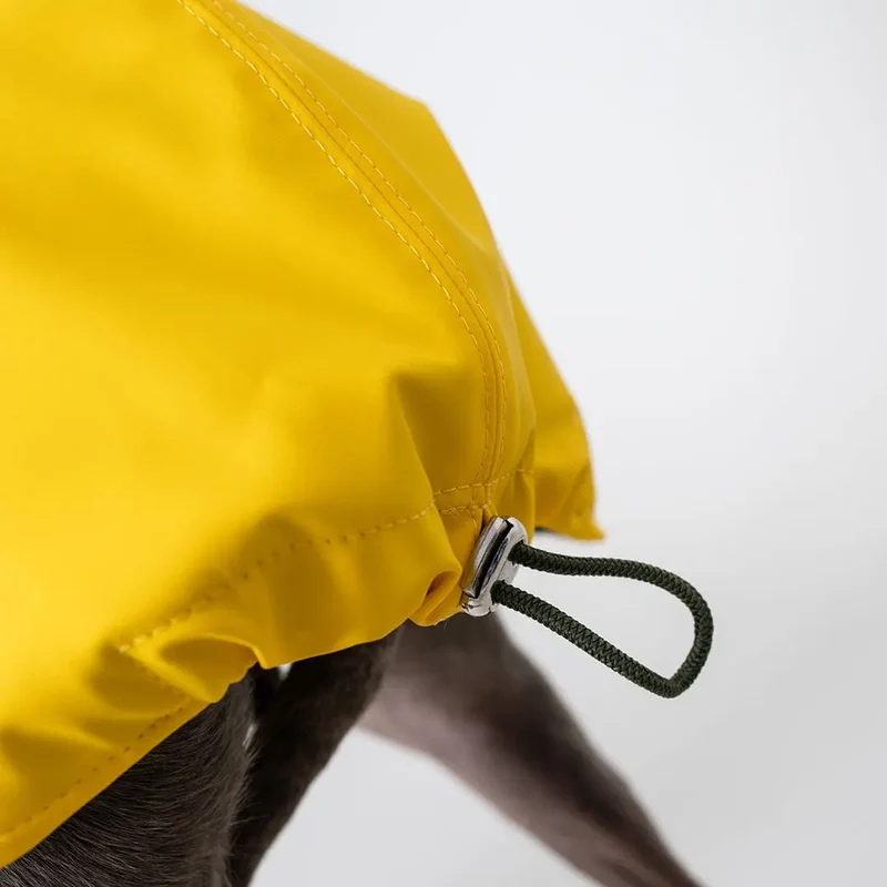 Regenmantel für Hunde "Safe From Rain VOL2" yellow
