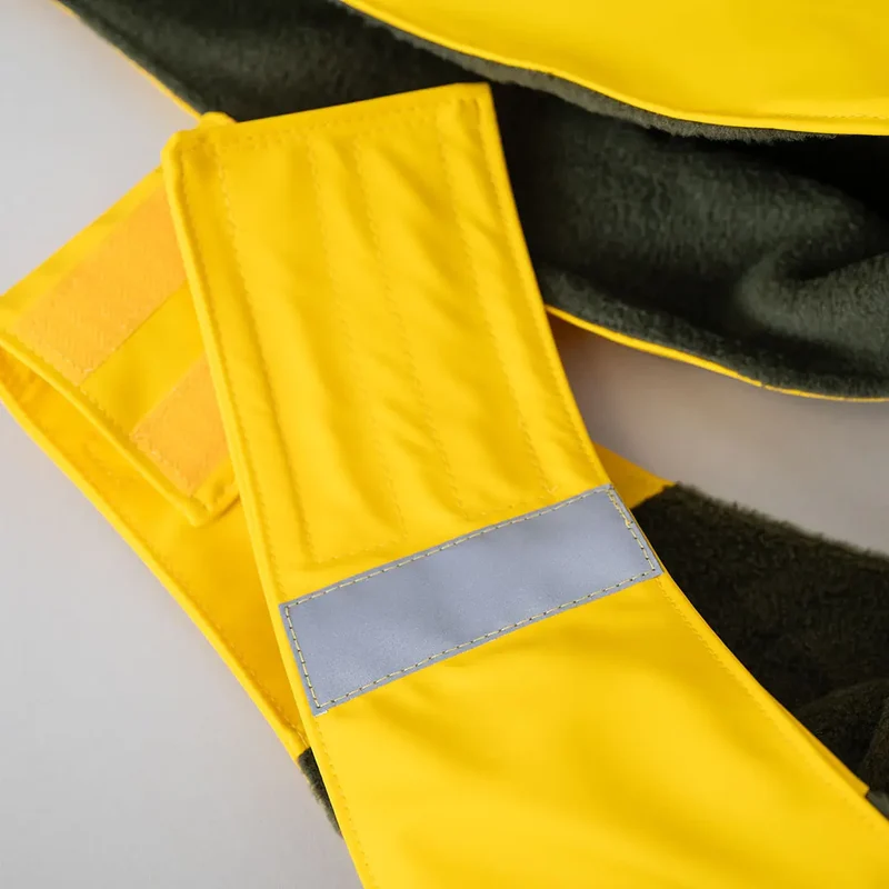 Regenmantel für Hunde "Safe From Rain VOL2" yellow