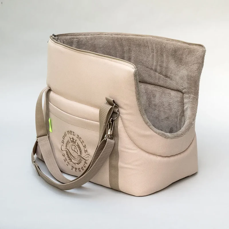 Sommertasche "Dog del Mare" beige deluxe