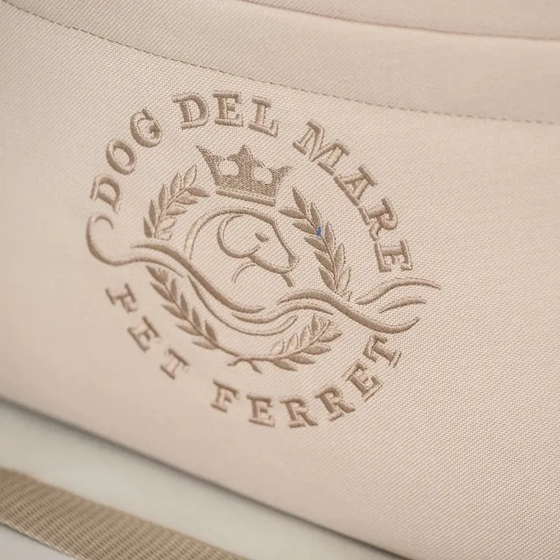 Sommertasche "Dog del Mare" beige deluxe