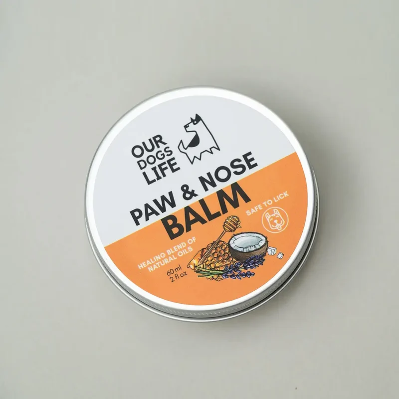 "Pfoten- und Nasenbalsam" für Hunde