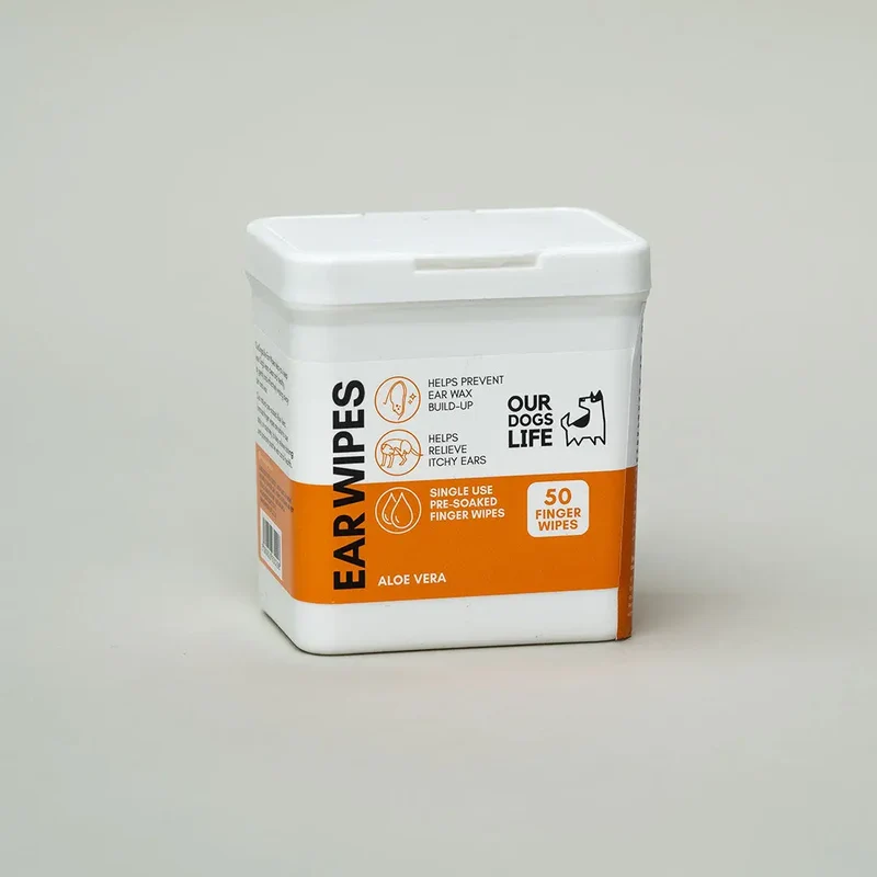 "Ear-Wipes" Fingertücher für Hundeohren
