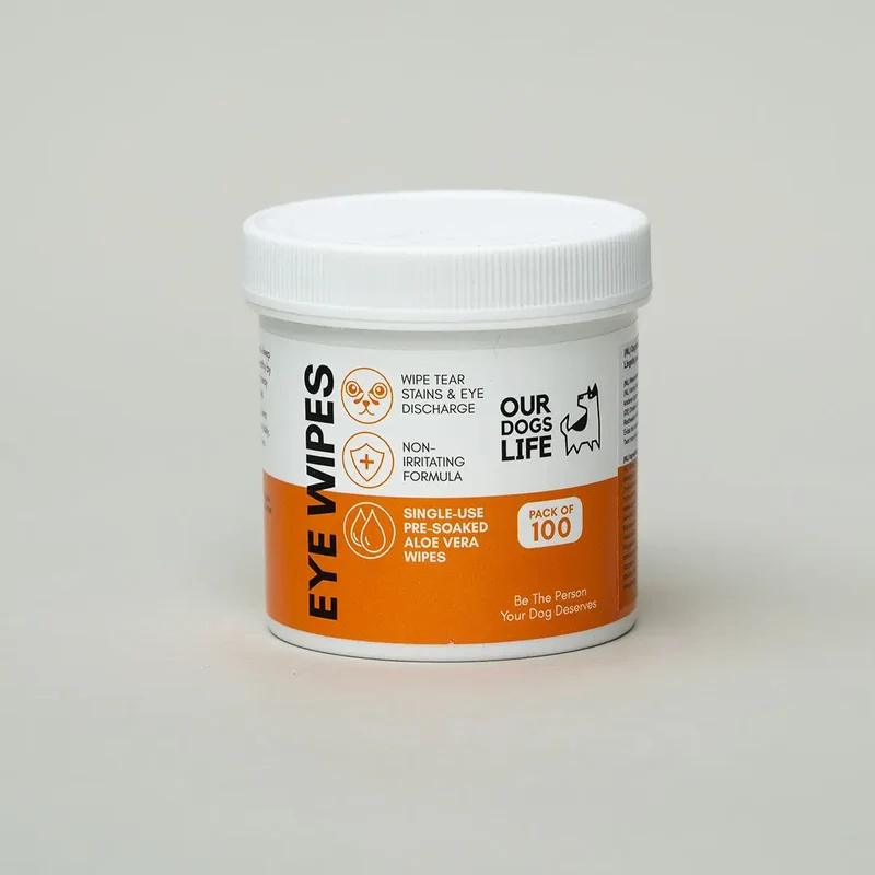 "Eye-Wipes" Feuchtpads für Hundeaugen