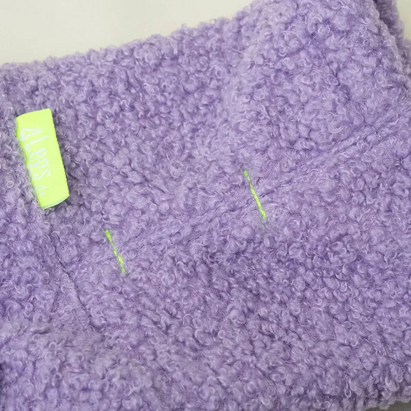 Hunde-Pulli "Glow" Lavendel