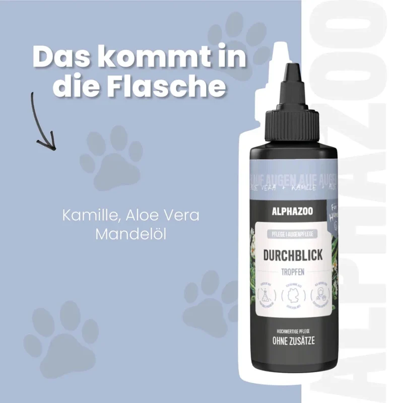 Durchblick Augenpflege für Hunde