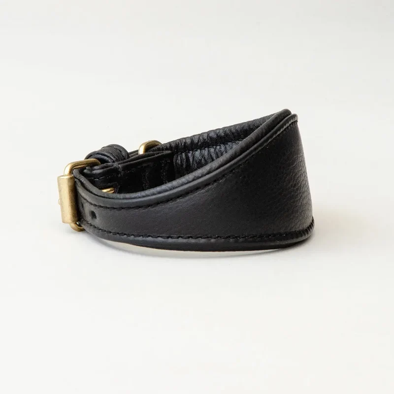 Windhundhalsband - "Greyhound Supersoft" black