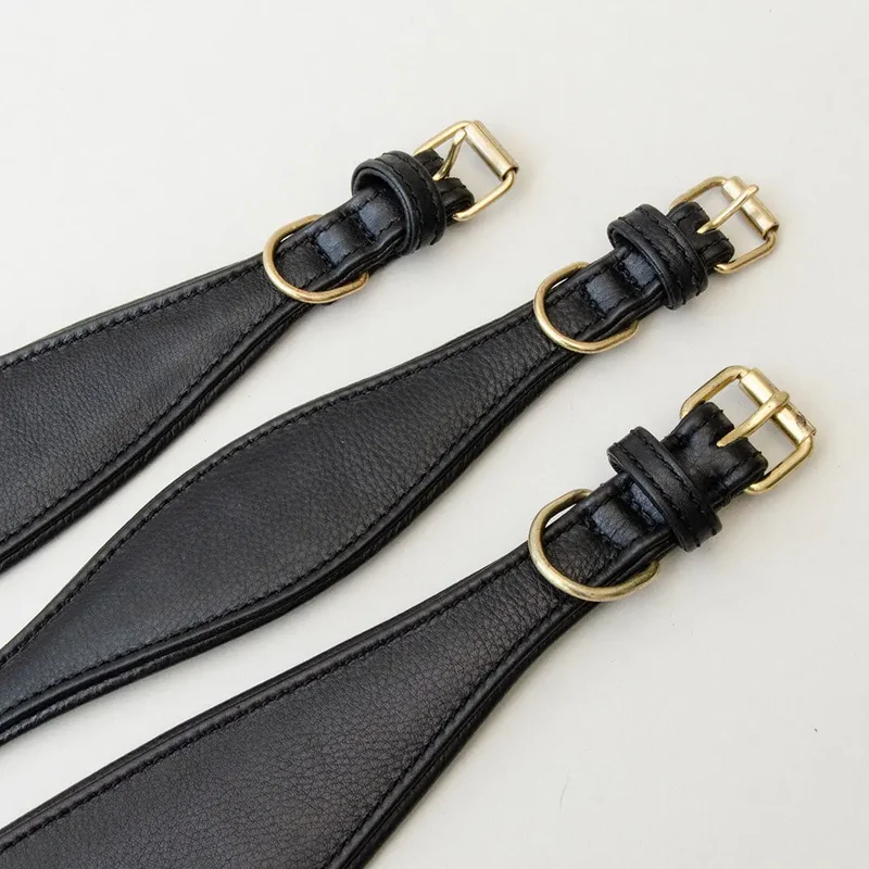 Windhundhalsband - "Greyhound Supersoft" black