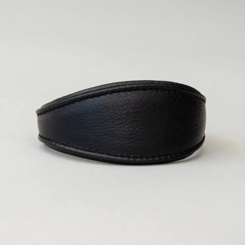 Windhundhalsband - "Greyhound Supersoft" black