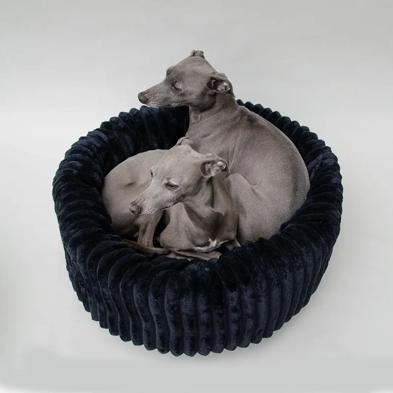 Das kuschelige Hundebett „Biscuit“ - black